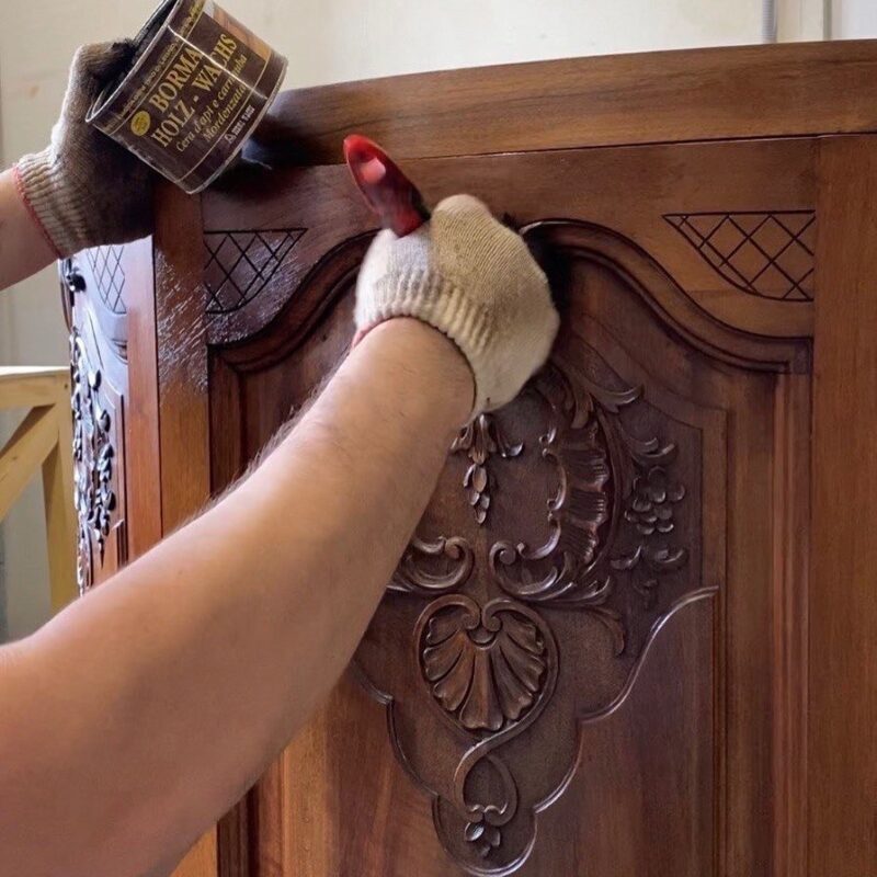 Реставрация мебели из массива и шпона