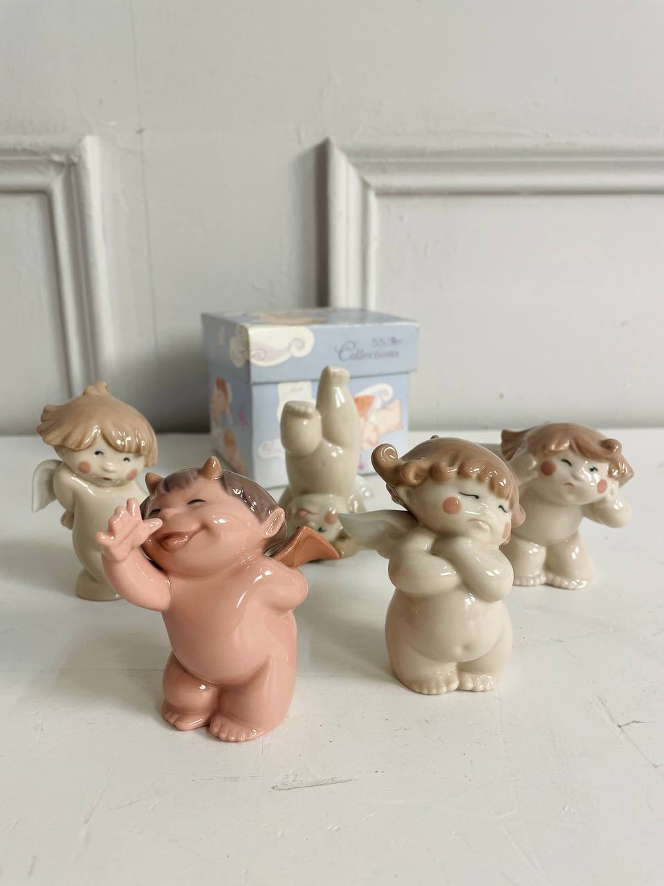 Фарфоровые статуэтки «Ангелы» Nao.