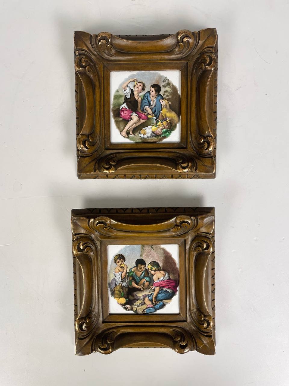 Пара фарфоровых пластов