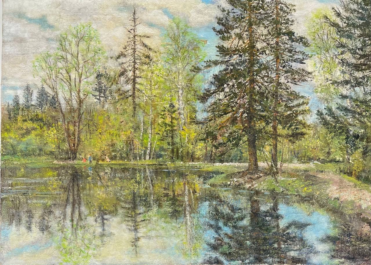 Князев А.П. «Первая зелень» 1997 г. Тверь