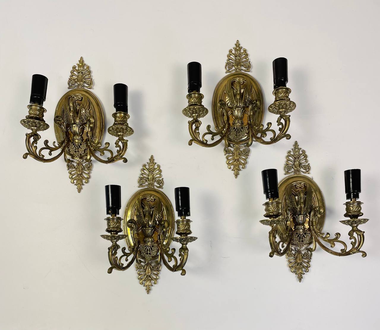 Комплект бра 4 шт в стиле Ампир