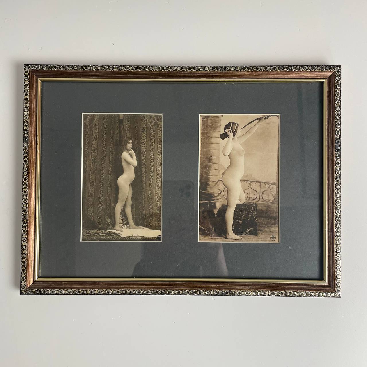 Старинные художественные фотографии-открытки