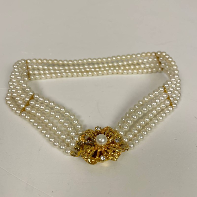 Винтажное колье-чокер