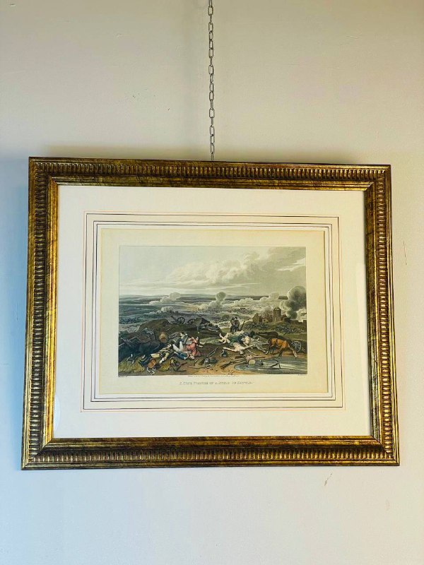 Антикварная гравюра