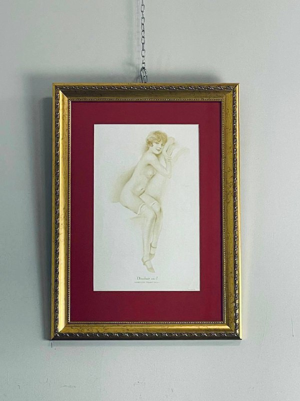 Старинная гравюра