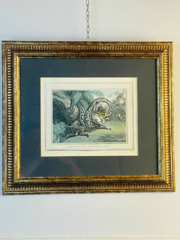 Винтажная гравюра