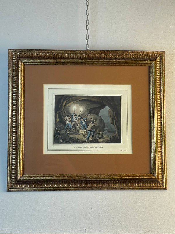 Антикварная гравюра