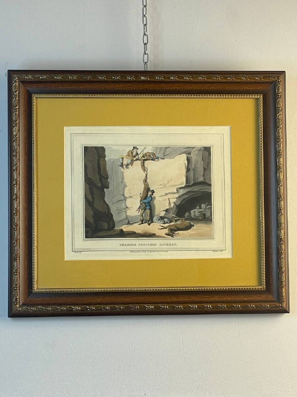 Винтажная гравюра