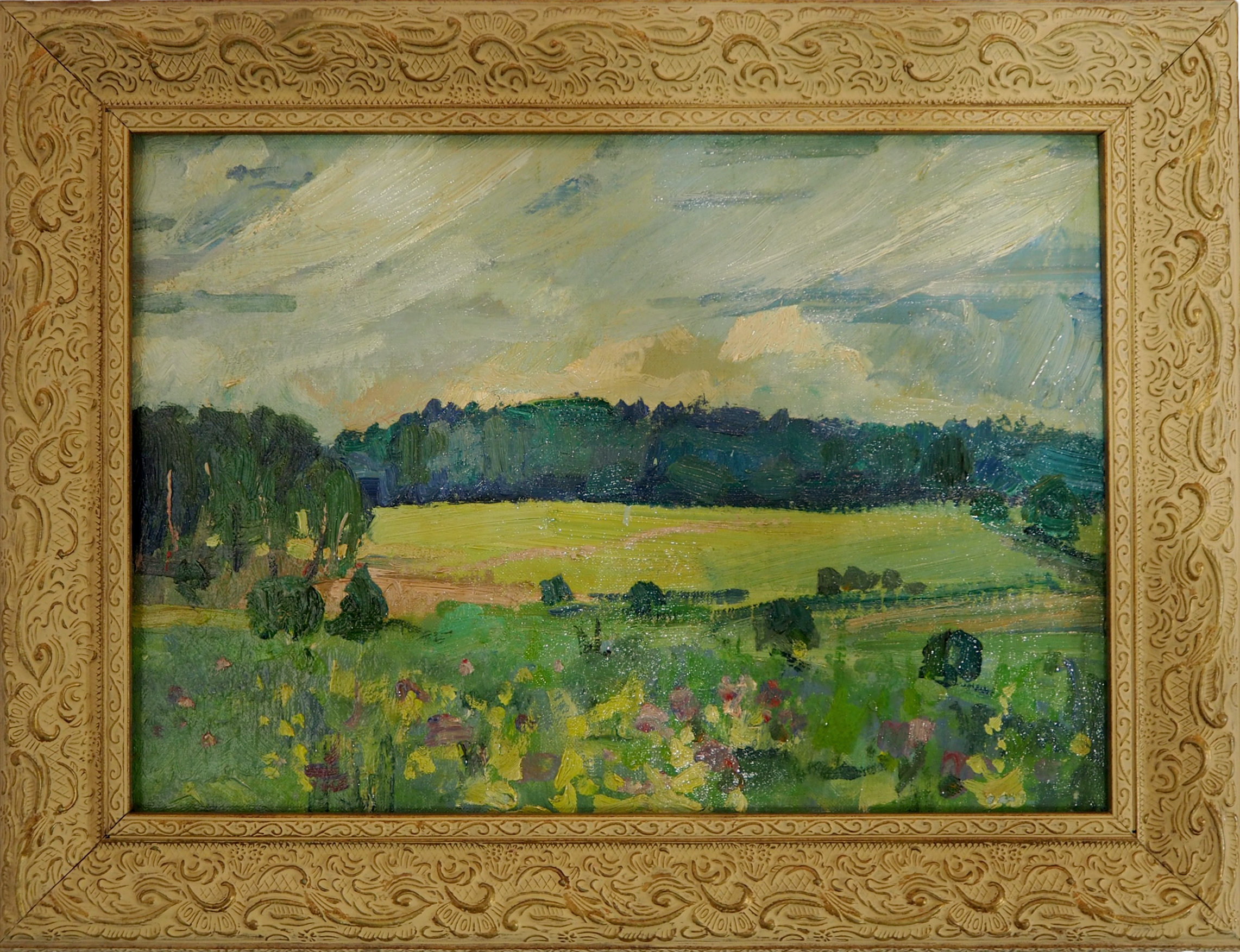 Картина “Привалово” И.А.Тимченко. 1988 г.