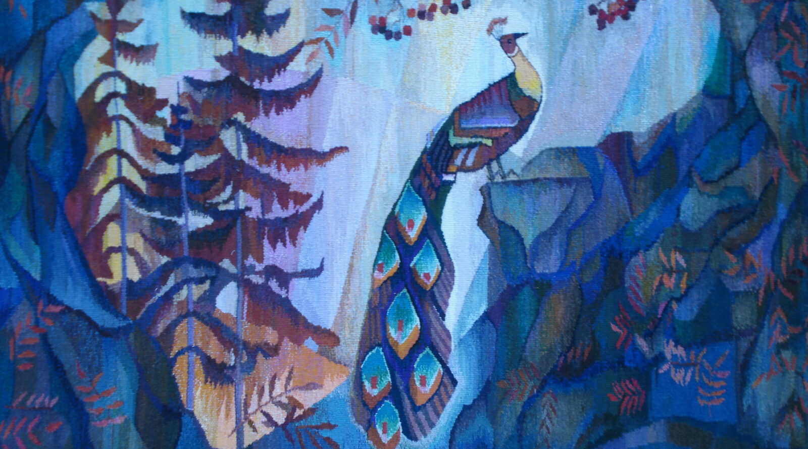 Гобелен "Утро в горах" 2001 г.