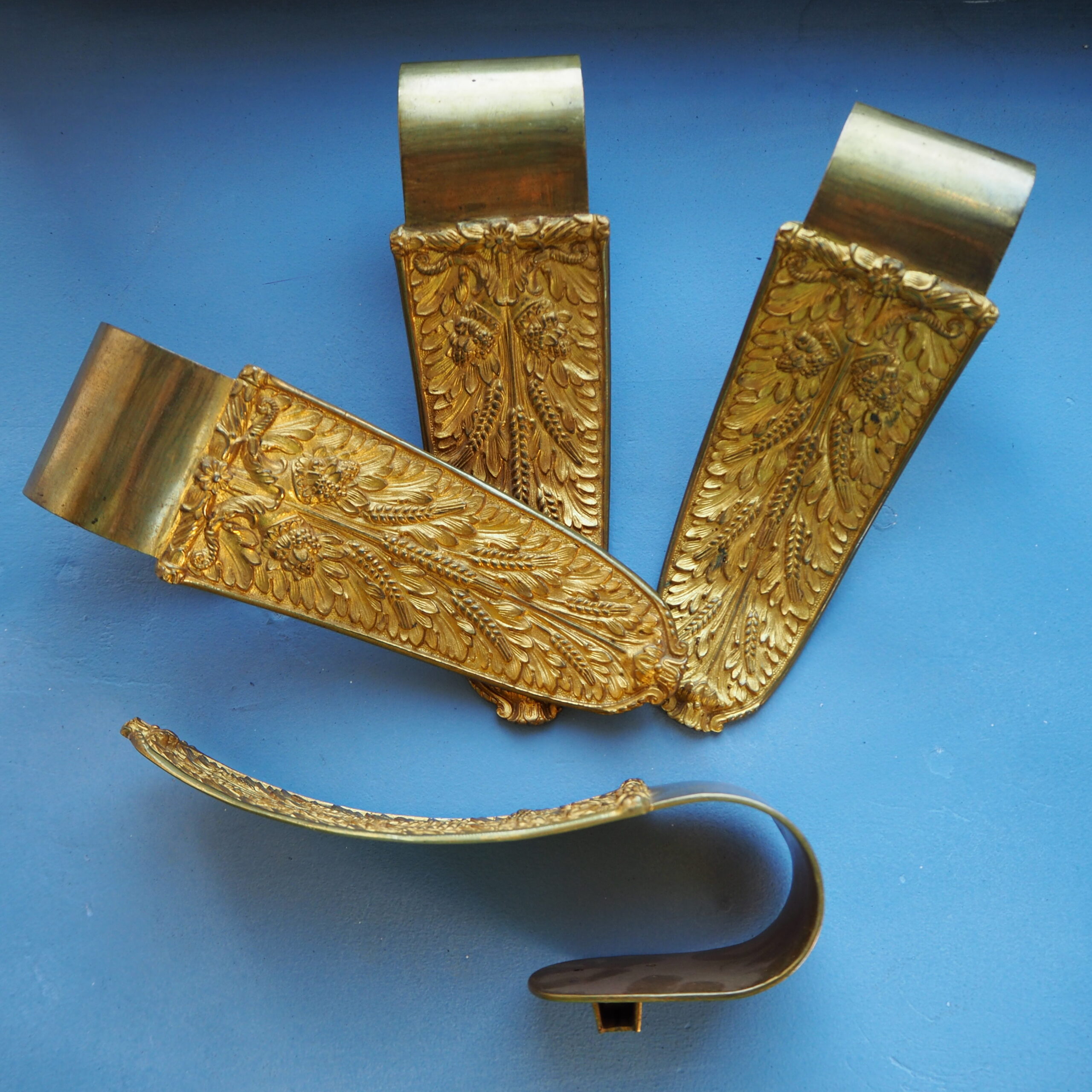 Прихваты антикварные для штор, конец XIX века.