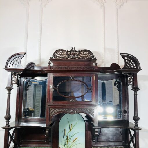 Диван кабинетный антикварный в викторианском стиле XIX века. 7.