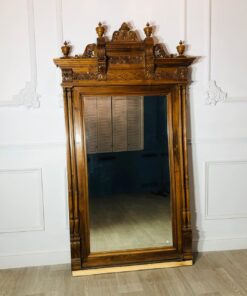 Каминное зеркало антикварное в стиле Генри II. XX век