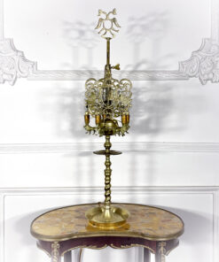 Высокая лампа на 4 лампочки первой половины XX века Европа.