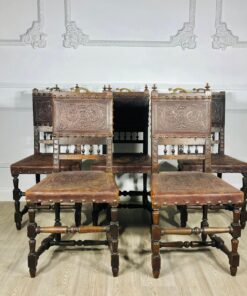 Гарнитур стульев 5 шт. Конец XIX века, Франция